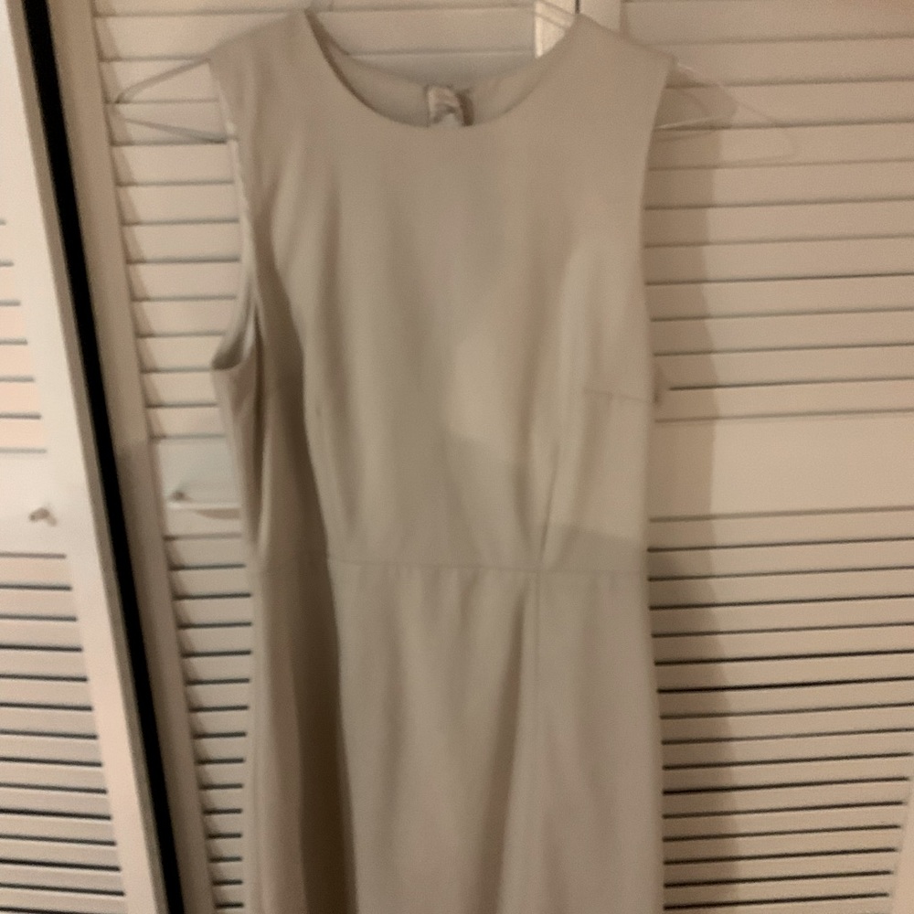 Womens a line beige dress